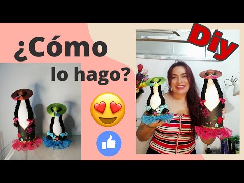 2 Great ideas with bottles to decorate your home. (Crafts with recycled materials)