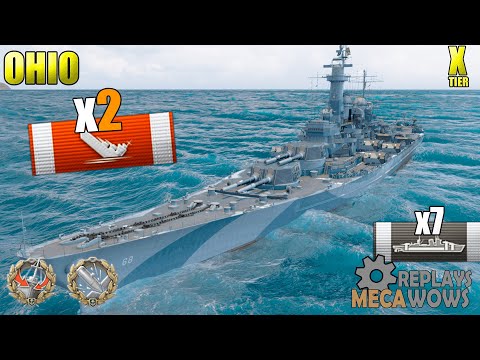 Ohio Aggression | World of Warships Gameplay