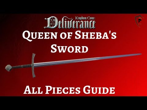 Location of All The Pieces of The Queen of Sheba's Sword in Kingdom Come Deliverance
