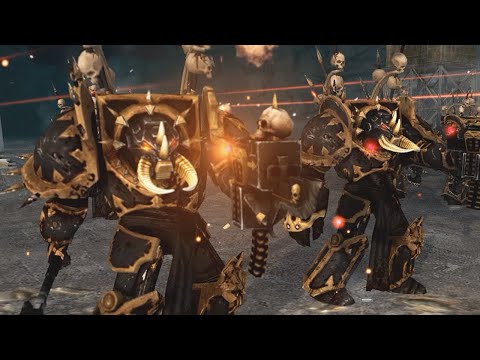 ULTIMATE MOD WARHAMMER 40K: Chaos Legion vs Imperial Guard! - Men of War: Assault Squad 2