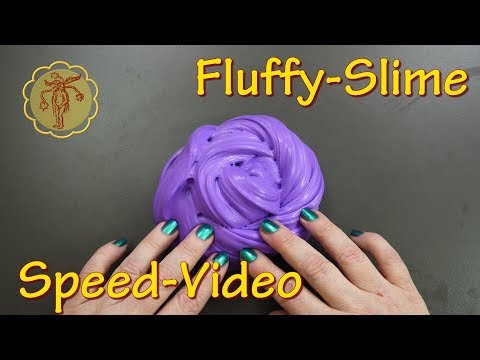 Speed-Video: Fluffy-Slime Grundrezept - selber machen - DIY