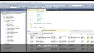 Sql Server Dersleri - Ders 5 - DISTINCT Deyiminin Kullanımı  - www.ozcantoy.com