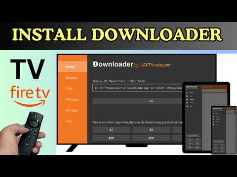 Downloader App on Android Tv