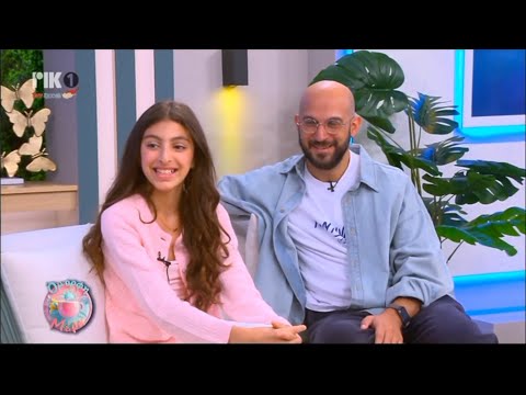 Maria Pissarides (🇨🇾 JESC 2024) interviewed on Ómorfi Méra (30/09/2024)