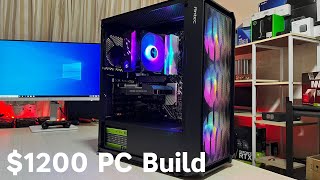 $1200 Gaming PC Build in 2022 / Intel i7 12700KF ft GTX1650