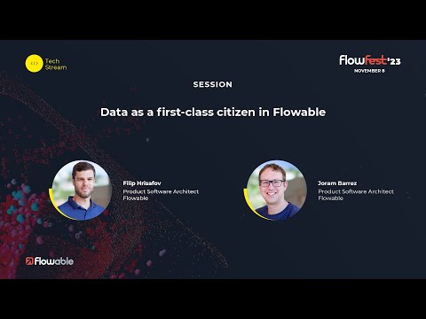 Data as first-class citizen in Flowable | Joram Barrez & Filip Hrisafov