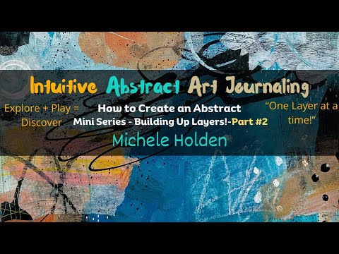 Mixed Media Art Process - So FUN and EASY! - Part #3 - YouTube