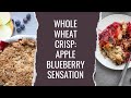 Apple Blueberry Crumble
