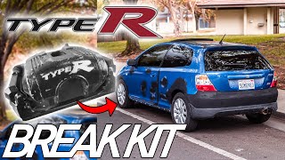 TYPE R BRAKE KIT INSTALL - EP3 BUILD