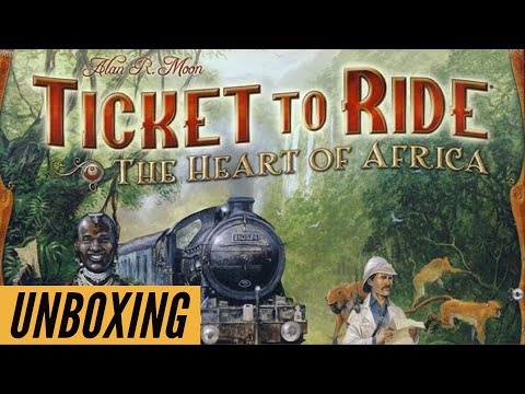Unboxing Zug um Zug - Afrika - Ticket to Ride Map Collection: Volume 3