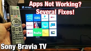 Sony Bravia TV: Apps Not Working? 5 Fixes (Hulu, YouTube Kids, Pandora, Vudu, Yupp TV, etc)