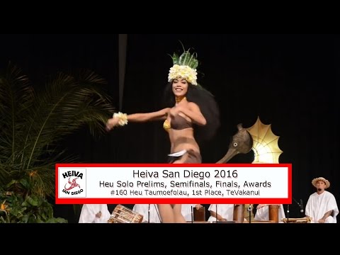 2016 Heiva San Diego - #160 Heu, 1st Place 22-26 Vahine, TeVakaNui