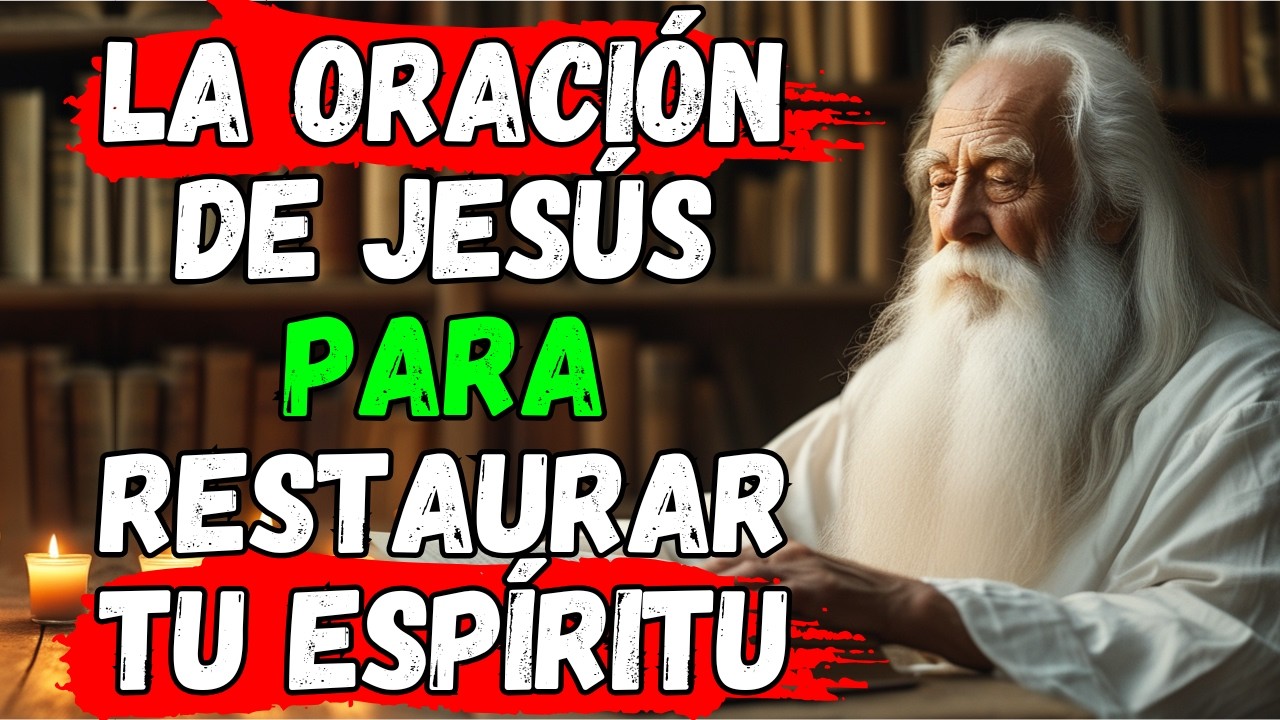 La Oración de Jesús que Renovará tus Fuerzas  Descubre el Secreto del Poder Interior