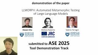 LLMORPH: Automated Metamorphic Testing of Large Language Models - submitted to ASE 2025 - Tool Track