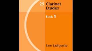 Change of Plan - clarinet etude by Sam Sadigursky performed by Marianne Gythfeldt