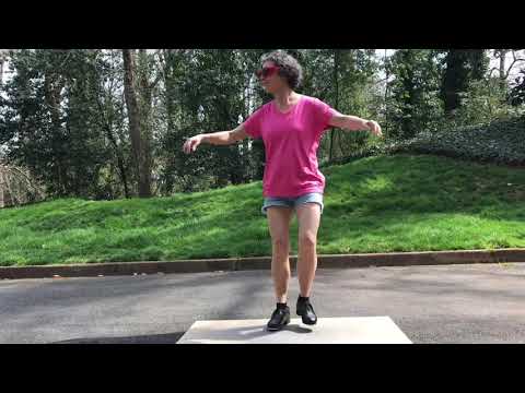 TGIF - Old Joe Clark (Benton Flippen, fiddled by Sarah Adams) buckdance with Miss Moonshine