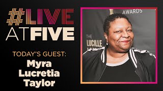 Broadway.com #LiveatFive with Myra Lucretia Taylor of TINA video
