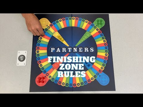 Partners Board Game Finishing Zone Rules - YouTube