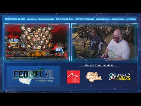 CEOTAKU 2023 GGXrD R2 TOP 8 - FOO vs TEAM DC MYSTIC