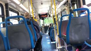 CTA On Board Riding 2008 New Flyer D40LF Bus 1720 on Route 97 Skokie to Old Orchard