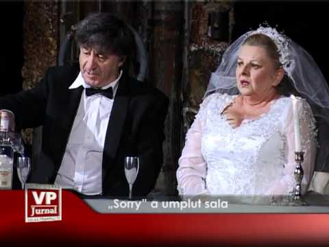 „Sorry” a umplut sala