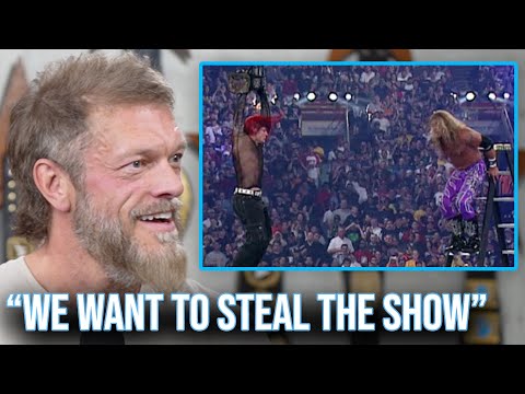 Edge On Spearing Jeff Hardy Off The Ladder