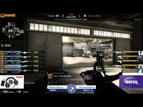 LDLC vs. fnatic | Finale, ESWC Final 2014 | (de_cache) Map 2
