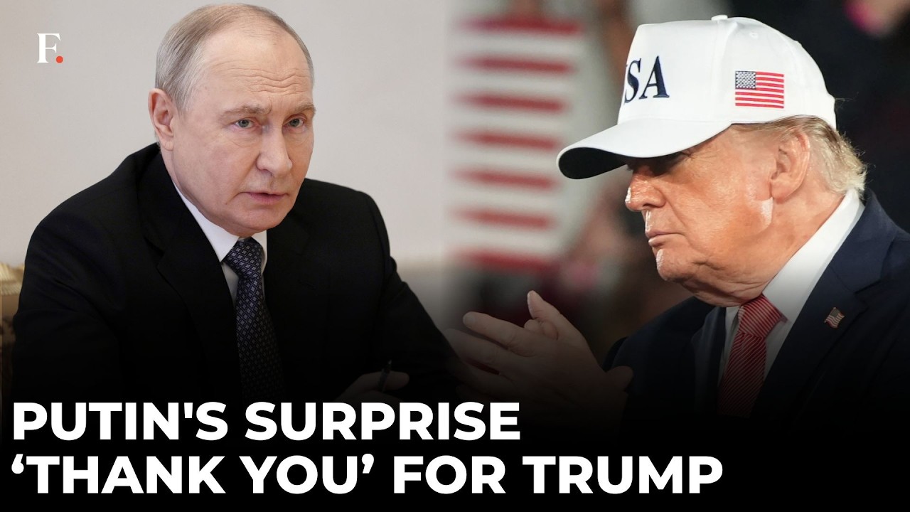 Putin's Surprise Message To Trump | Ukraine War Nearing End After U.S-Russia Talks?