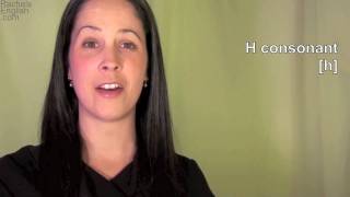 English: How to Pronounce the H consonant: American Accent