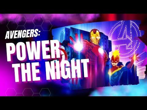 [4K-60] Avengers Power the Night- FULL SHOW 500 Drones Version 2023