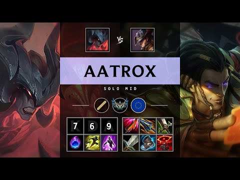 Aatrox Mid vs Twisted Fate - EUW Challenger Patch 25.13