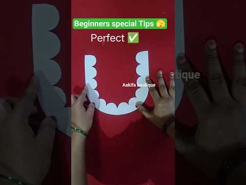 Beginners special round Cutwork Perfect Neck Design Tips | Aakifa Boutique stylish 😱🔥#silaisikhe