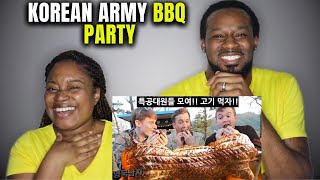 🇰🇷🇬🇧 KOREAN BBQ! Americans React "BBQ Party in the Korean Army WHOLE PIG Roast to feed 100 Men"
