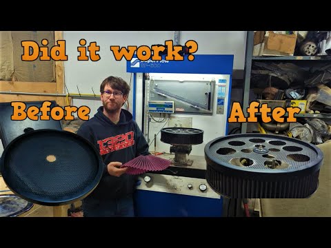 Testing Filter Top Design & Making Modifications - Flow Bench Part 3