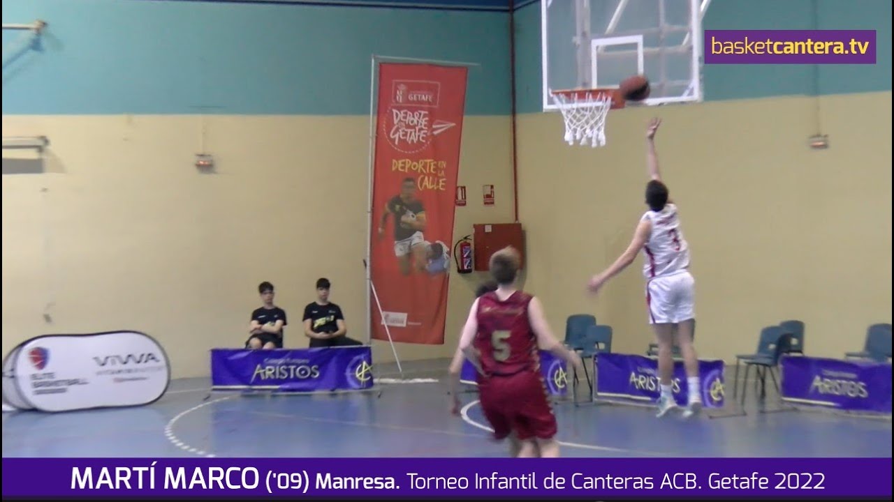 MARTÍ MARCO ('09) Baxi Manresa. Max. anotador de Torneo Infantil Canteras ACB 2022 #BasketCantera.TV