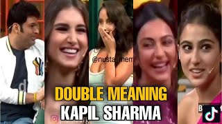 Kapil sharma double meaning funny video Compilation | flirting with Actresses kapil sharma video |