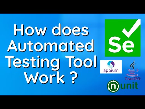 Software Automation Testing Basics | How does Automated Testing Tool Work