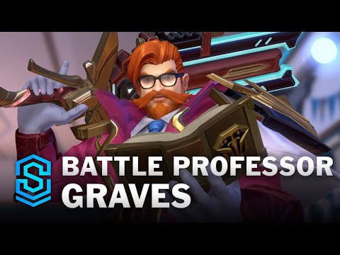 Battle Professor Graves Wild Rift Skin Spotlight