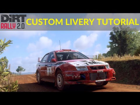 Dirt Rally 2.0 Custom Livery Tutorial