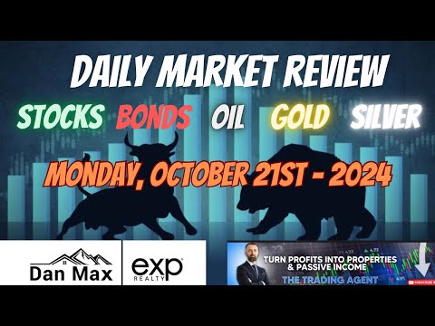Daily Market Review - October 21st, 2024 | Stocks, Oil, Bonds, Gold & Silver Analysis