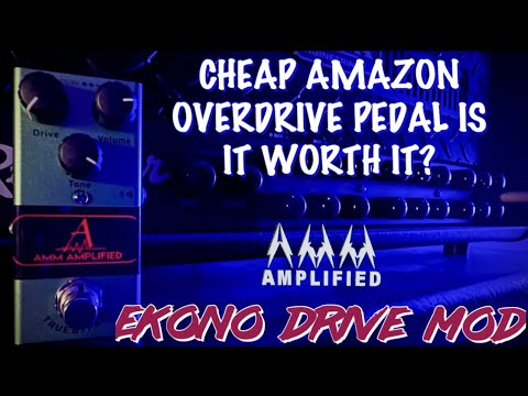 This really surprised me! Amazon KMISE Vintage Overdrive | EKONO Metal Mod! AMM AMPLIFIED Nailed it!