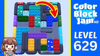 Soluzione del Livello 629 di Color Block Jam