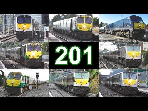 Irish Rail 201 Class Locomotive Special