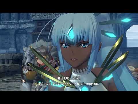 Xenoblade 2 Blade Quest Cutscene 170 - Suddenly, Perun (Normal Rex Clear Pandoria) (Perun)