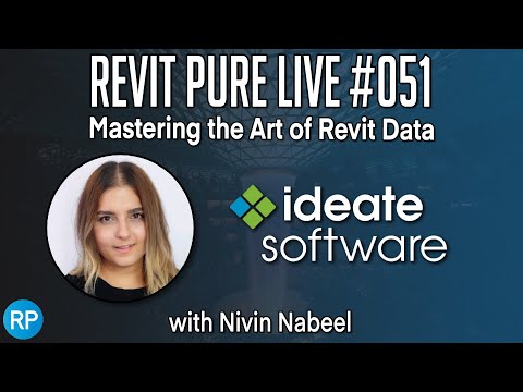 Revit Pure Live #051 - Mastering the Art of Revit Data with Nivin Nabeel
