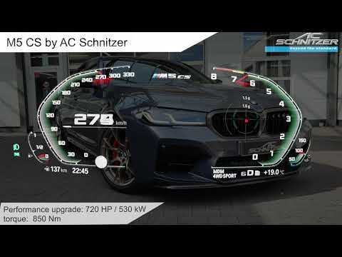 Speedo Meter M5 CS by AC Schnitzer