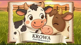 J.A. Birkenmajer - Krowa 🐄🥛 Animowana poezja 🎨✨ Piosenka dla dzieci 🔈🎼 WierszoNutki 📚✨