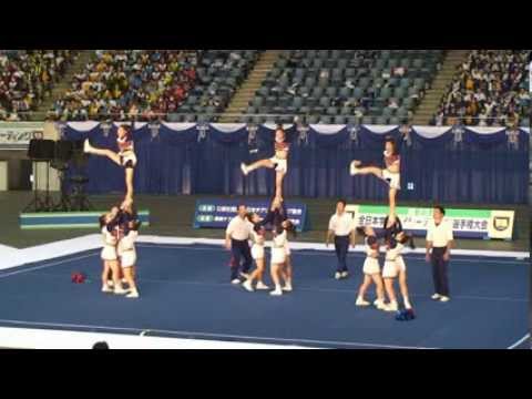 第25回全日本学生チアリーディング選手権　決勝進出　☆ 東京国際大学　☆