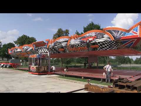 Bumper Cars track for sale build up in 3 minutes!