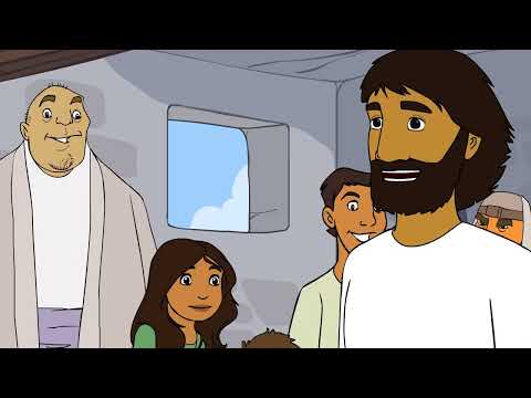 Jesus heals a man who couldn't walk (Mark 2:1-12)